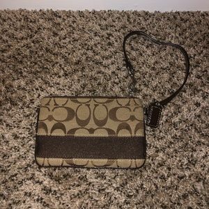 Coach wristlet